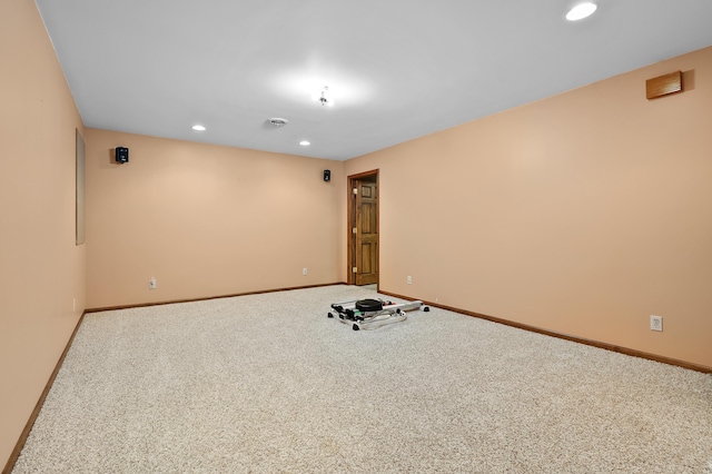 64670 Windrose Way, Lawton, MI 49065 - carpeted empty room featuring recessed lighting and baseboards