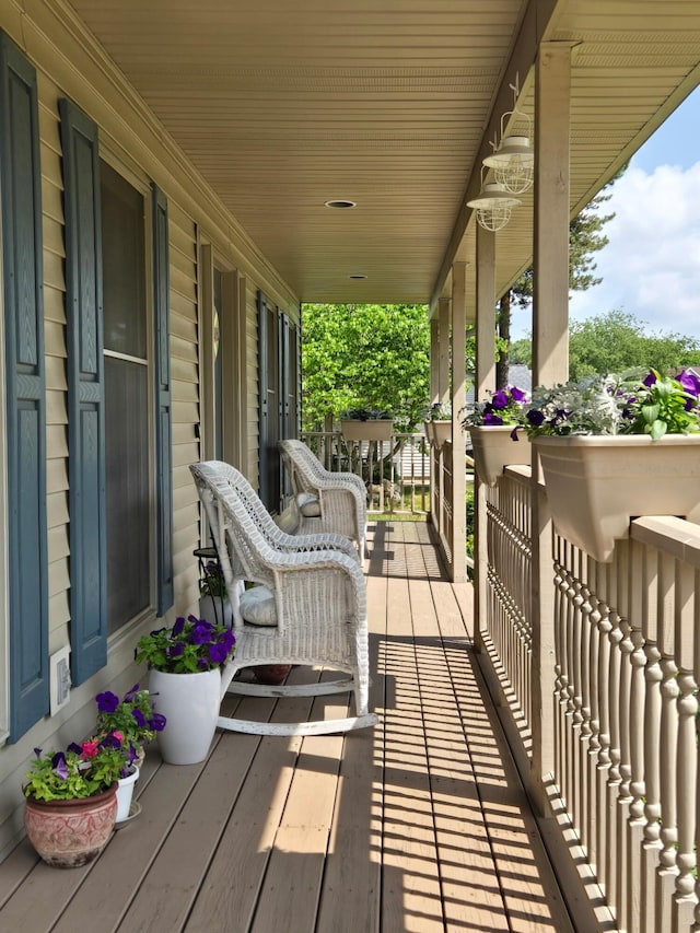 64670 Windrose Way, Lawton, MI 49065 - view of wooden porch