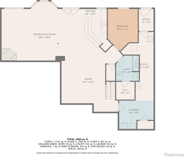 12462 Lillie Rd, Byron, MI 48418 - view of home floor plan