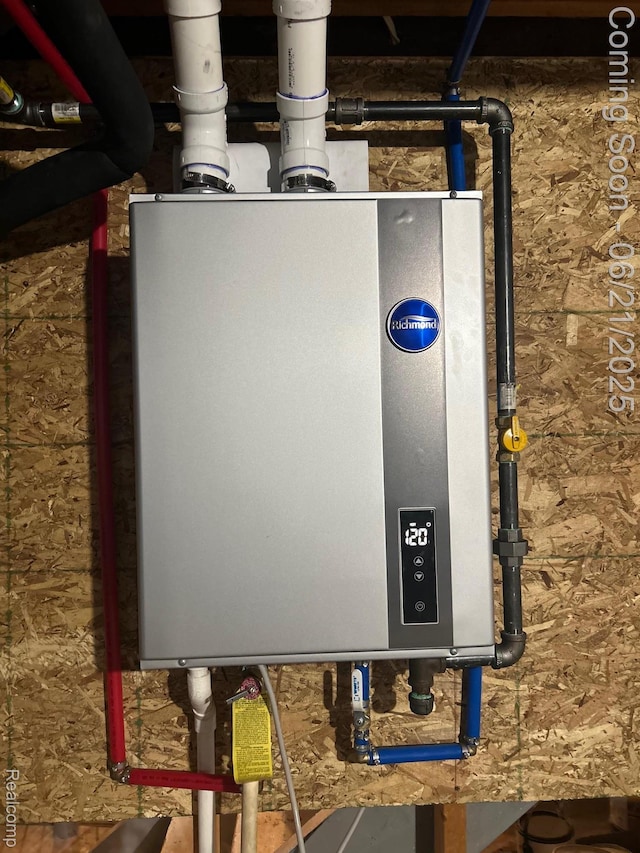 474 Argyle Cres, Milan, MI 48160 - utilities featuring water heater