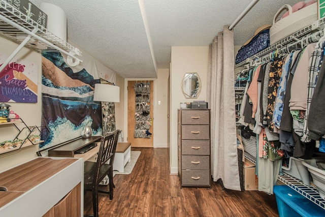 1361 Holmes Rd, Ypsilanti, MI 48198 - walk in closet with dark wood finished floors