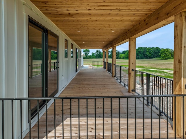 7280 Austin Rd, Saline, MI 48176 - view of wooden deck