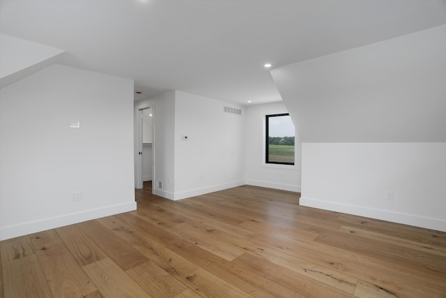 7280 Austin Rd, Saline, MI 48176 - additional living space featuring light wood finished floors and recessed lighting