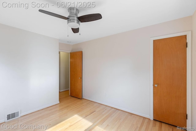 3603 Dukeshire Hwy, Royal Oak, MI 48073 - unfurnished room featuring wood finished floors and ceiling fan