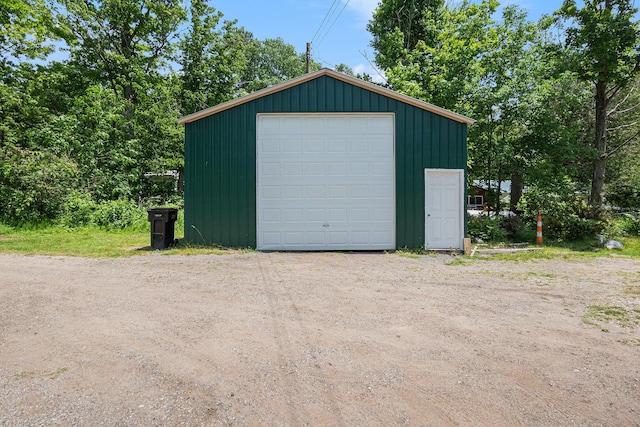 8828 Elm, Fremont, MI 49412 - view of detached garage