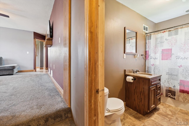 14211 Gilbert Rd, Waldron, MI 49288 - full bath with vanity and toilet