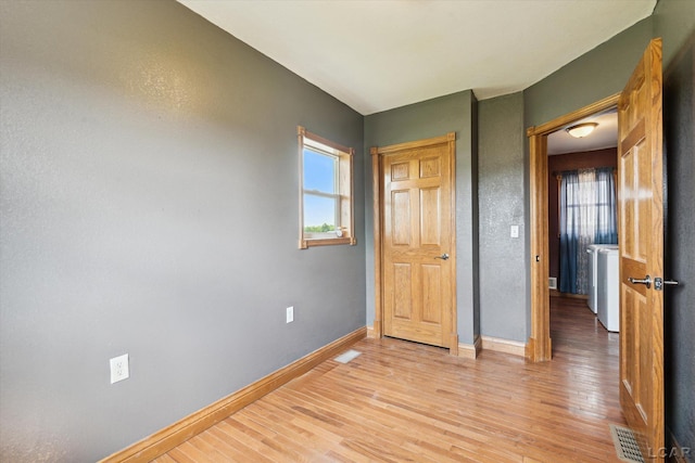 14211 Gilbert Rd, Waldron, MI 49288 - unfurnished bedroom with light wood-style floors