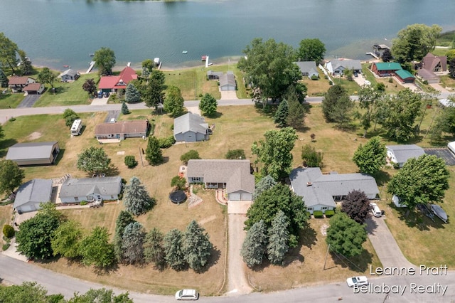 127 Hamilton Ln, Dowling, MI 49050 - aerial overview of property's location with nearby suburban area