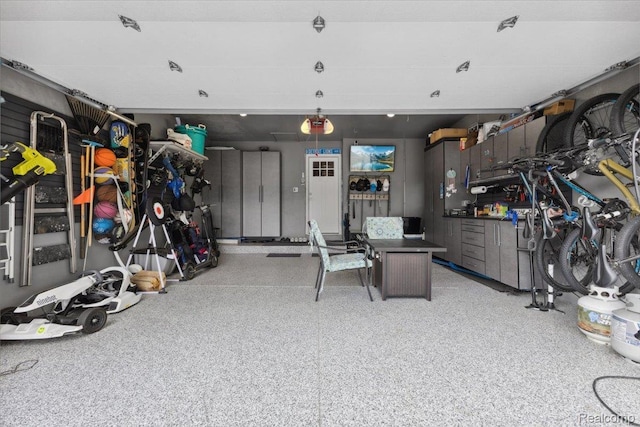 1101 Shallowdale Dr, Troy, MI 48085 - garage with a garage door opener