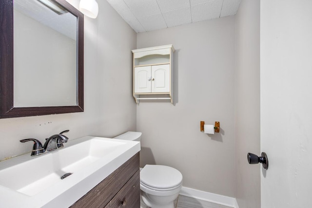 3050 Sharon Ave SW, Wyoming, MI 49519 - half bath featuring toilet and vanity