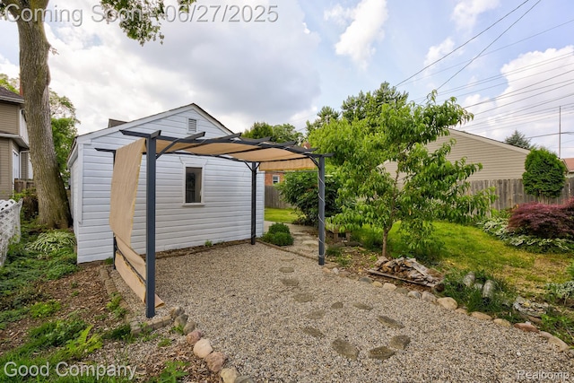 830 W Hazelhurst St, Ferndale, MI 48220 - view of shed with a pergola