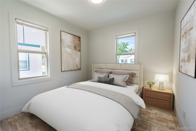 19228 Melvin St, Roseville, MI 48066 - bedroom with wood finished floors and baseboards