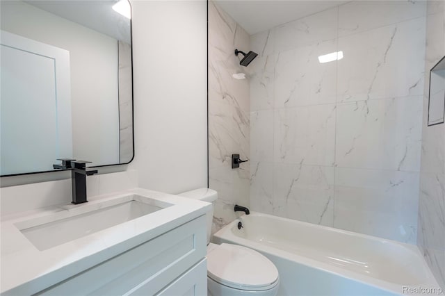 19228 Melvin St, Roseville, MI 48066 - full bathroom featuring vanity and  shower combination