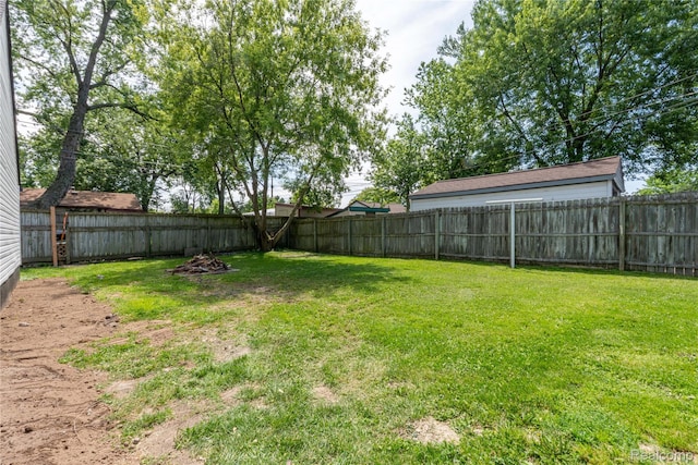 19228 Melvin St, Roseville, MI 48066 - view of fenced backyard