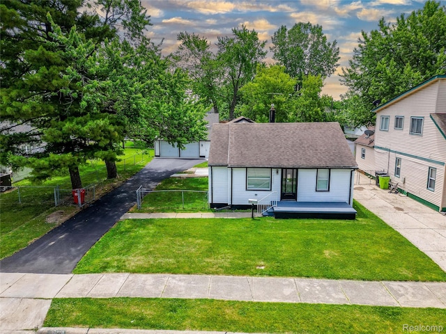 19228 Melvin St, Roseville, MI 48066 - view of front of home with roof with shingles