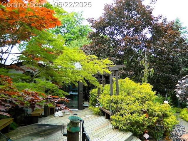 5236 Patrick Rd, West Bloomfield, MI 48322 - view of deck