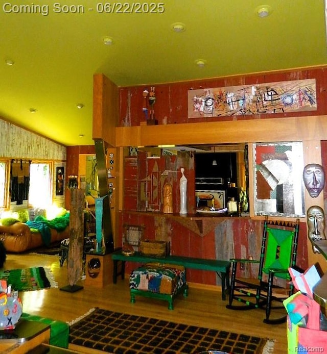 5236 Patrick Rd, West Bloomfield, MI 48322 - game room featuring wood finished floors
