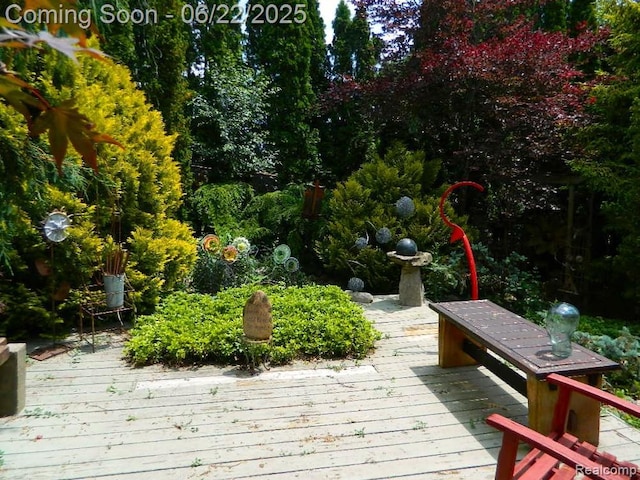 5236 Patrick Rd, West Bloomfield, MI 48322 - view of wooden terrace