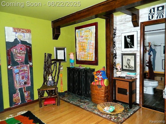 5236 Patrick Rd, West Bloomfield, MI 48322 - game room with wood finished floors