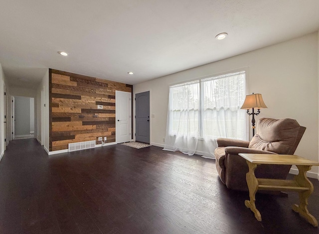 56570 Warren Dr, Dowagiac, MI 49047 - sitting room featuring wood finished floors and recessed lighting