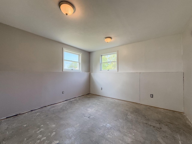 56570 Warren Dr, Dowagiac, MI 49047 - spare room featuring concrete flooring