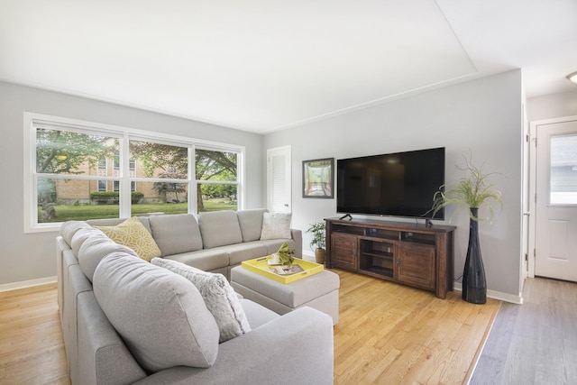 1915 Orville St SE, Grand Rapids, MI 49506 - living room with healthy amount of natural light and light wood-style floors