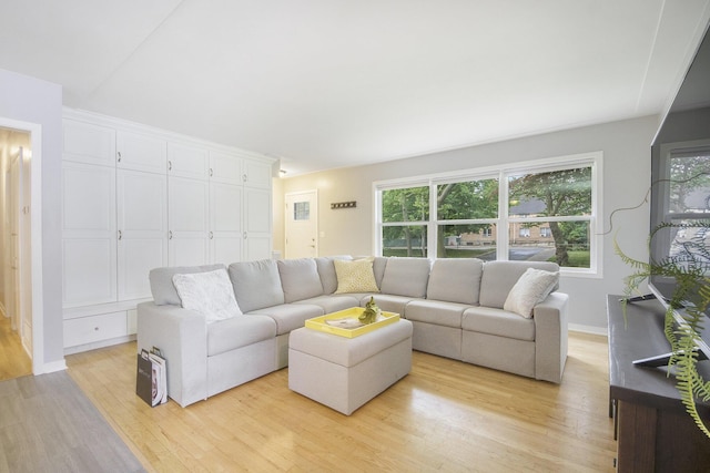 1915 Orville St SE, Grand Rapids, MI 49506 - living area featuring light wood-type flooring and baseboards