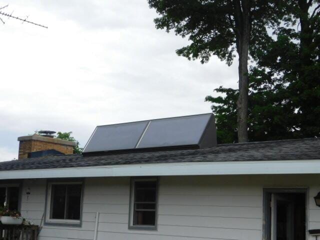3509 E Taylor Rd, Hart, MI 49420 - exterior view of a shingled roof
