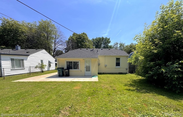 2343 Bonner St, Ferndale, MI 48220 - rear view of house featuring a patio