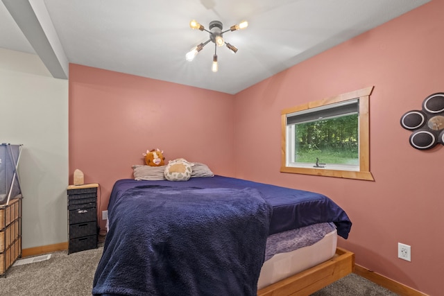 10456 Ferris Ave, Grant, MI 49327 - bedroom with carpet