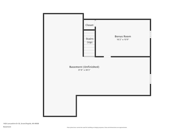1426 Lancashire SE, Grand Rapids, MI 49508 - view of room layout