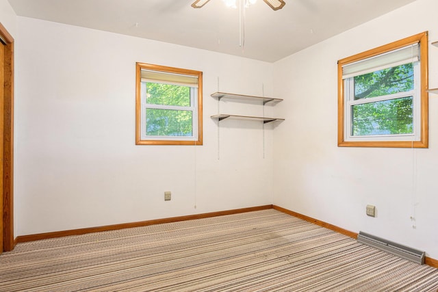 18169 6th Avenue Rd, Three Rivers, MI 49093 - unfurnished room with carpet and ceiling fan