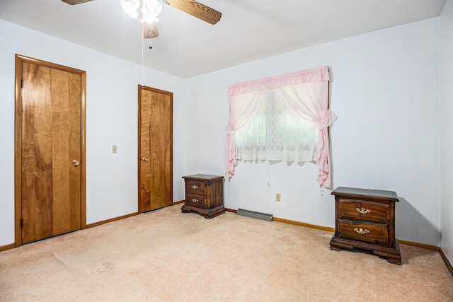 18169 6th Avenue Rd, Three Rivers, MI 49093 - bedroom with carpet and ceiling fan
