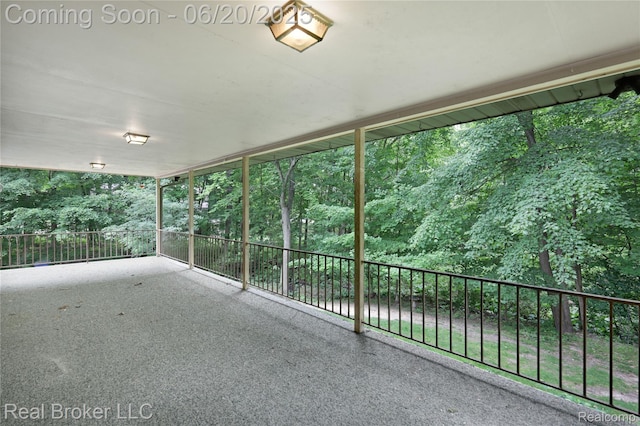 5492 N Sycamore Dr, Burton, MI 48509 - view of unfurnished sunroom