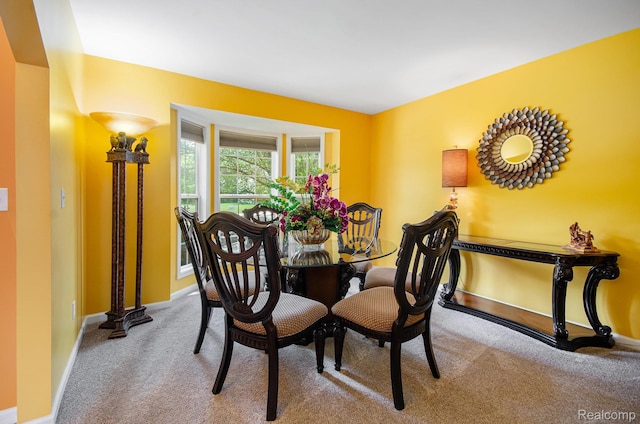 15740 Aspen Dr, Romulus, MI 48174 - dining space with carpet floors and baseboards