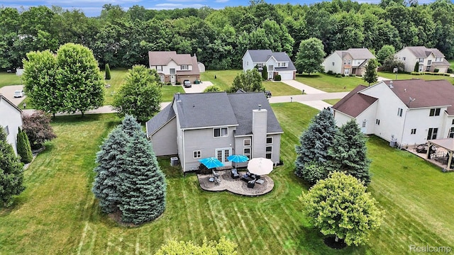 15740 Aspen Dr, Romulus, MI 48174 - aerial view of residential area