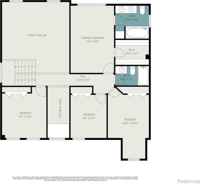15740 Aspen Dr, Romulus, MI 48174 - view of floor plan / room layout