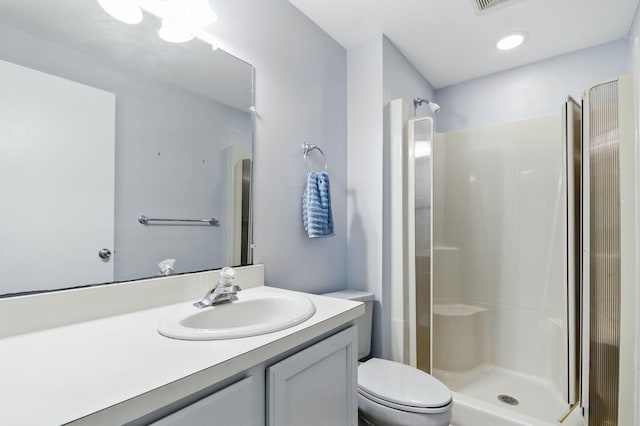749 Foxboro Ct, Saline, MI 48176 - bathroom with a shower stall and vanity