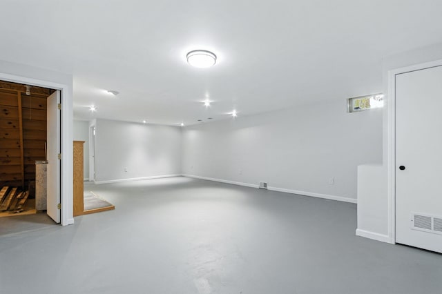 749 Foxboro Ct, Saline, MI 48176 - below grade area with baseboards