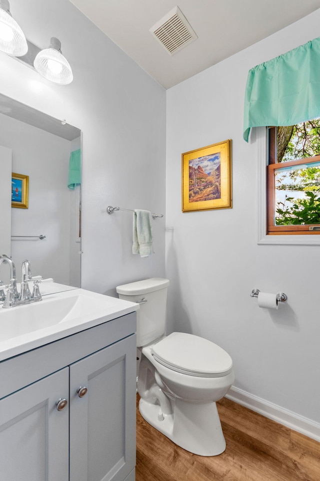 749 Foxboro Ct, Saline, MI 48176 - bathroom featuring wood finished floors and vanity