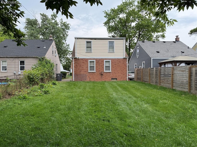 26645 Ross St, Inkster, MI 48141 - back of house featuring brick siding