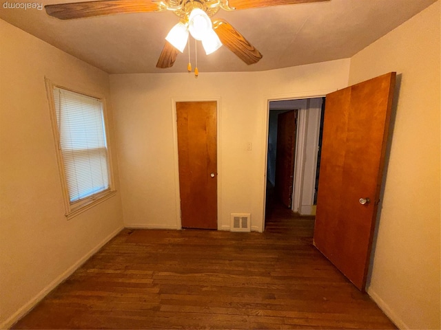 26645 Ross St, Inkster, MI 48141 - empty room featuring hardwood / wood-style flooring and ceiling fan