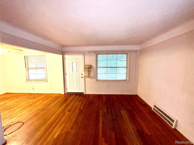 26645 Ross St, Inkster, MI 48141 - unfurnished living room featuring wood finished floors