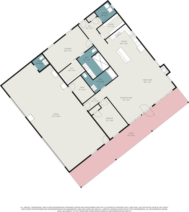 780 S 72nd Ave, Shelby, MI 49455 - view of property floor plan
