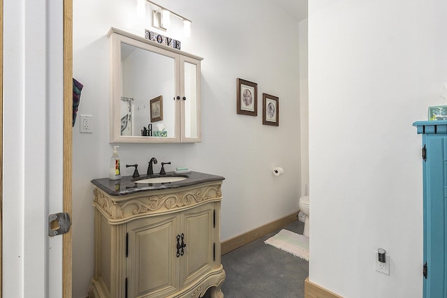 780 S 72nd Ave, Shelby, MI 49455 - bathroom with vanity and toilet
