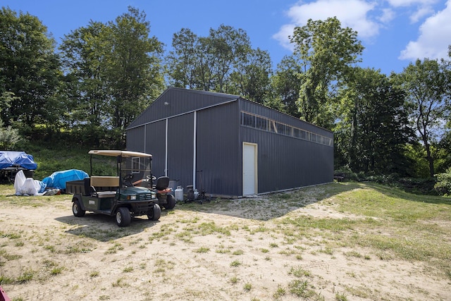 780 S 72nd Ave, Shelby, MI 49455 - view of pole building