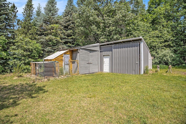 4890 W Birch Ln, Pentwater, MI 49449 - view of outdoor structure