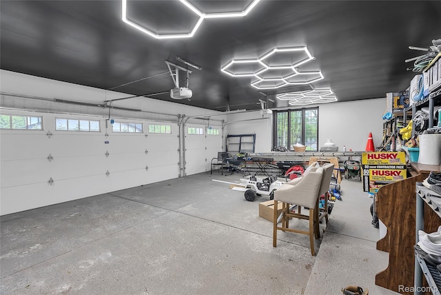163 Manorwood Dr, Bloomfield Hills, MI 48304 - garage featuring a garage door opener