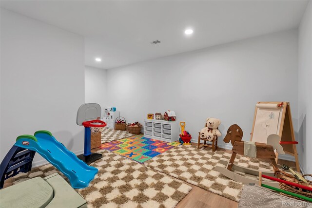 163 Manorwood Dr, Bloomfield Hills, MI 48304 - playroom featuring wood finished floors and recessed lighting