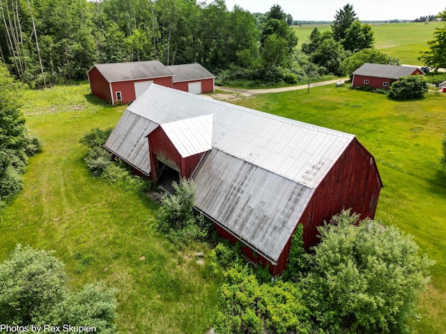 3193 W 112th St, Grant, MI 49327 - aerial view of property and surrounding area